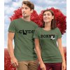 Tričká pre páry Bonnie & Clyde