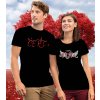 Tričká pre páry Čert & Anjel