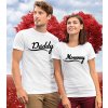 Tričká pre páry Daddy & Mommy