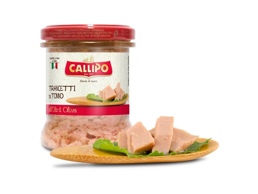 Tuniak v olivovom oleji Callipo v kúskoch 170 g
