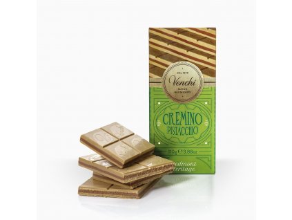 venchi cremino mliecna gianduja s pistaciovou pastou 110g