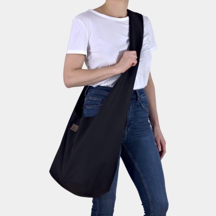 czarna torba boogi boho hippie hobo