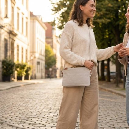 kabelka krémová danami