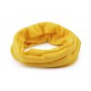 Multifunkční šátek - nákrčník - Žlutý