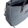Kabelka Ruby MANA MANA Šedá/Černá kůže