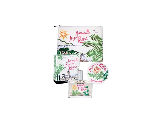 Toaletní voda v taštičce Mademoiselle Fragonard Riviera