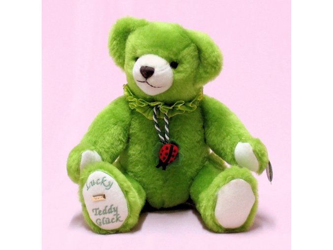 Plyšový medvídek pro štěstí 29 cm