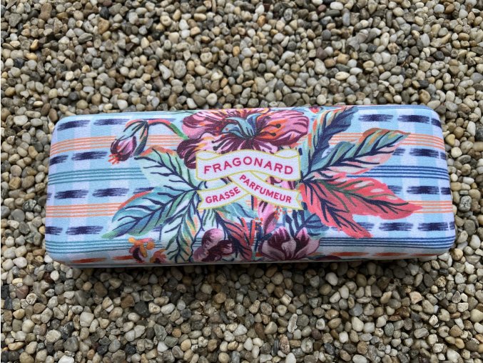 Pouzdro na brýle 16x6cm s květy