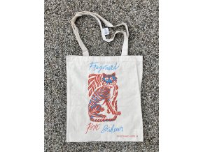 Látková taška s motivem kočky