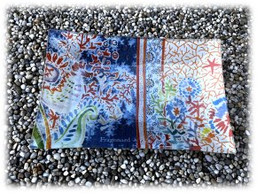 Skleněná podložka pod mýdlo Jasmin Perle de Thé