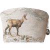 cosmetic bag animals in winter