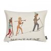 tapestry cushion cover ski walking