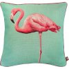 cushion cover flamingo on foot