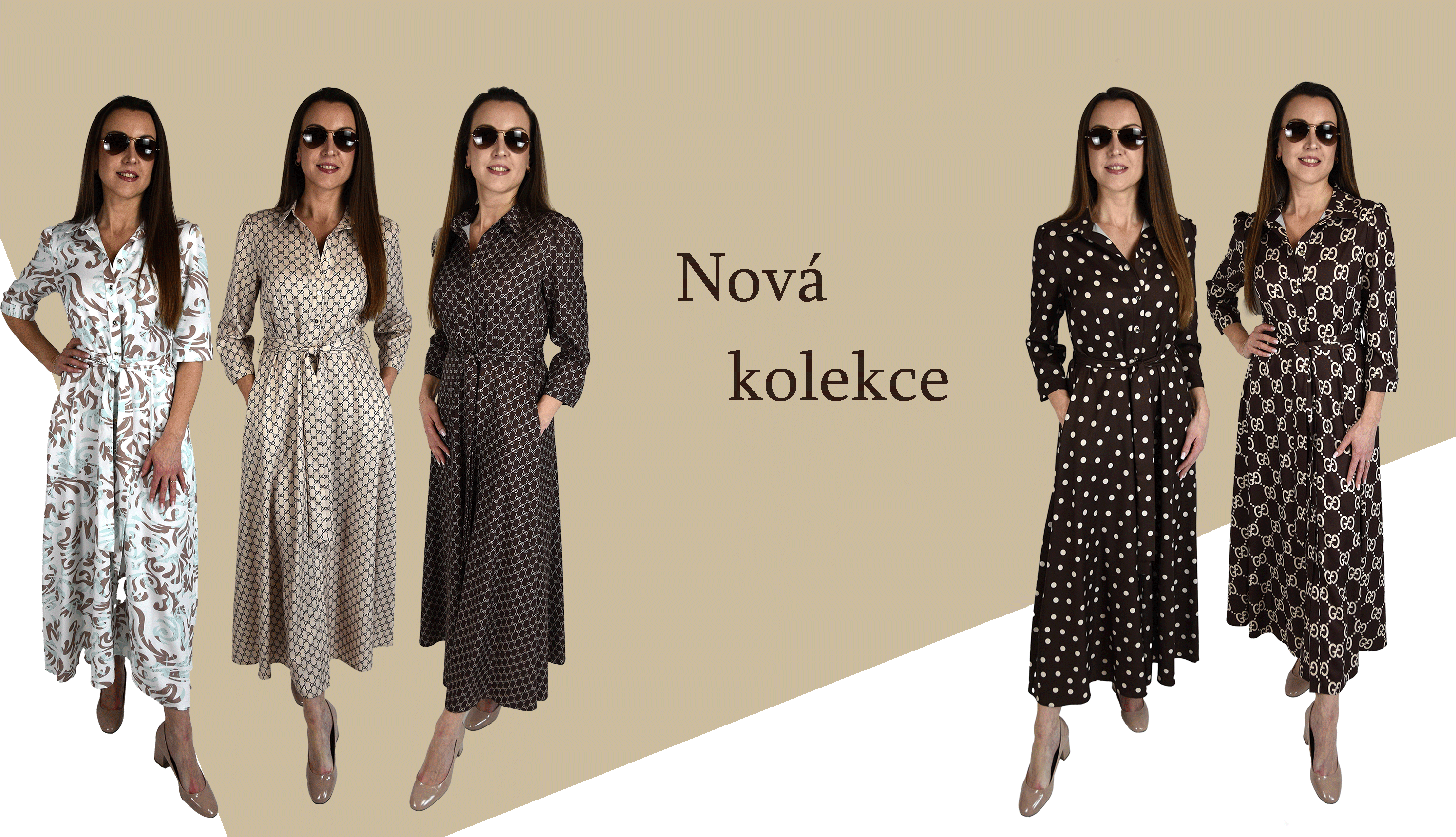 Nová kolekce košilových šatů Leden 2026