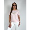 Růžové tričko s krátkým rukávem LaTynka B4440