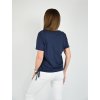 Tmavě modré tričko s krátkým rukávem LaTynka B4440