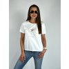 Bílé tričko s krátkým rukávem LaTynka B4440