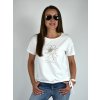 Bílé tričko s krátkým rukávem LaTynka B4440