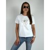 Bílé tričko s krátkým rukávem LaTynka B4440