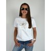 Bílé tričko s krátkým rukávem LaTynka B4440