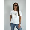 Bílé tričko s krátkým rukávem LaTynka B4440