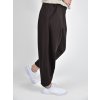 Tmavě hnědé kalhoty Vita