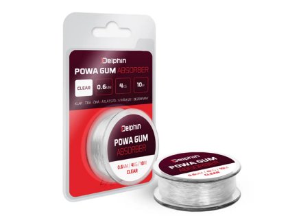 Screenshot 2024 10 16 at 17 40 55 Delphin Feederová Guma POWA GUM Absorber Čirá 0 6mm 4kg 10m Chyť a pusť