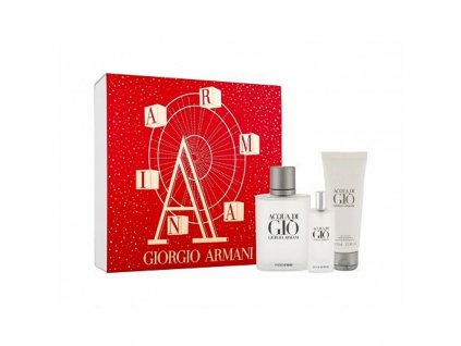 Armani Giorgio Acqua di Gio Pour Homme EDT 100 ml + EDT 15 ml + SG 75 ml M