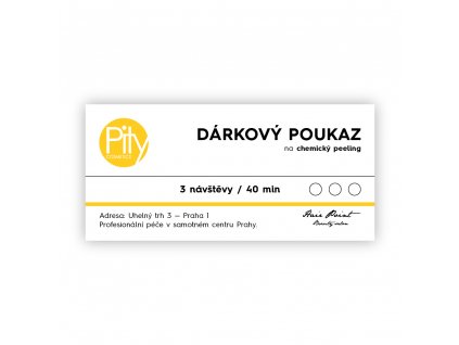 darkovy poukaz 3 navstevy