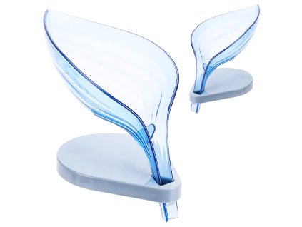 eng pl Leaf soap dish for bath soap with drain 2052 7