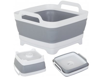 eng pl Folding silicone bowl with a cork 8l handle 2524 1