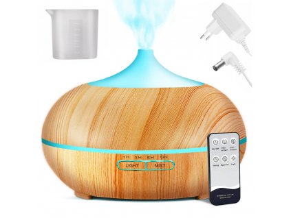 Zvlhčovač vzduchu s ionizátorem 500 ml různé barvy