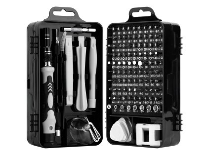 Sada nářadí na opravu elektroniky 115ks