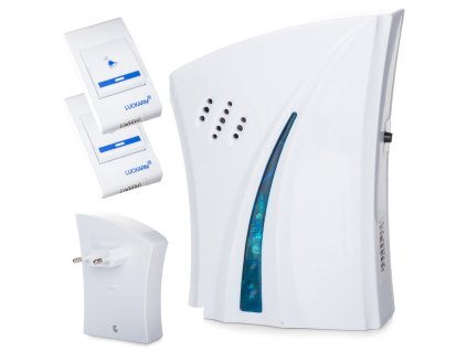 eng pl Wireless bell ringtones 2 remote controls 1 gong 230v 14 1