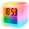 eng pl Alarm Clock Clock Thermometer Lcd Chameleon Shining 1671 1