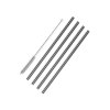 eng pl Reusable metal straws eco x10 cleaner 2158 4