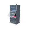 eng pl Shoe cabinet footwear modular bookcase with 6 shelves 2441 6