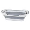 eng pl Folding silicone bowl with a drain for laundry 2537 4