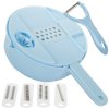 eng pl Vegetable slicer grater with a bowl 2800 1