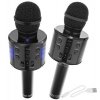 Karaoke bluetooth mikrofon černý
