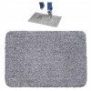 Clean Step Mat - rohožka Vysoce absorbční šedá 70x46 cm