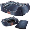 eng pm Dog bed cat bed with cushion cot l 930 1