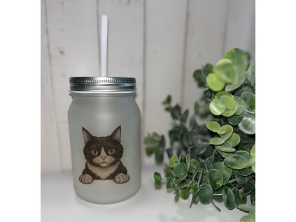 Sklenička - Zvědavost 450 ml - bez ouška matná