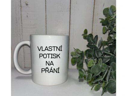 Hrnek bílý (levá strana)
