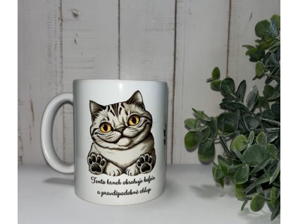 Hrnek - Kofein a chlup 330 ml