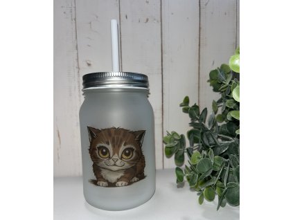 Sklenička - Roztomilost 450 ml - bez ouška matná