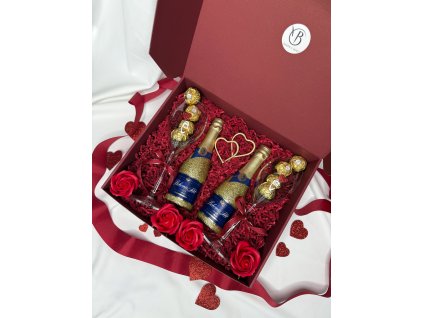 Bohemia Sekt Brut + sklenice