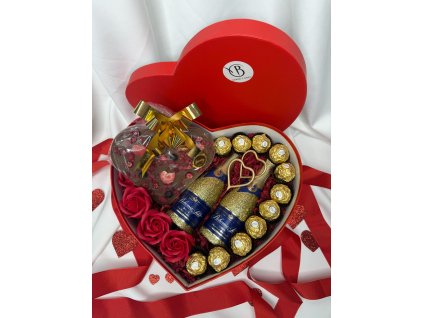 VELKÉ SRDCE Bohemia Sekt Brut + Janský