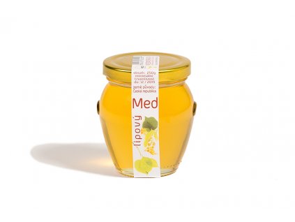 2935 4) lipovy med, soudecek 250g bez kloboucku
