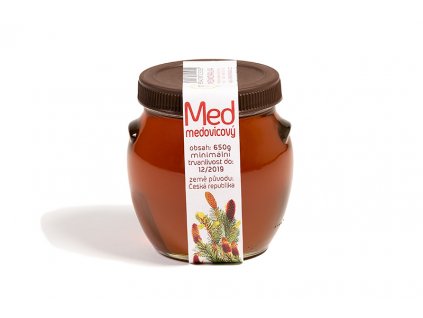 3194 10) medovicovy med, soudek 650g